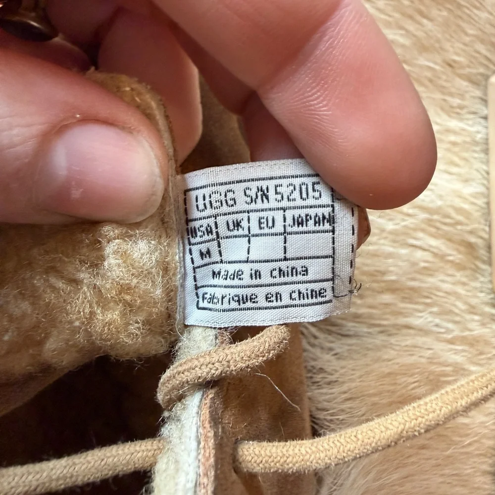 UGG Nuemel Brown suede Baby Walker Shoes